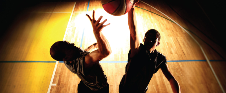 Outdoor Basketball Court